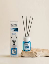 Ir uz vietas! Oriģināls EYFEL "Reed Diffuser Cool Water	/ Vēss ūdens" telpu smaržas difuzors 120 ml, mājas aromāts ar kociņiem, gaisa atsvaidzinātājs, telpu smaržas, aromaterapija