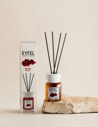 Ir uz vietas! Oriģināls EYFEL "Reed Diffuser Exotic / Eksotiskais" telpu smaržas difuzors 120 ml, mājas aromāts ar kociņiem, gaisa atsvaidzinātājs, telpu smaržas, aromaterapija