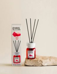 Ir uz vietas! Oriģināls EYFEL "Reed Diffuser Gum / Košļājamā gumija" telpu smaržas difuzors 120 ml, mājas aromāts ar kociņiem, gaisa atsvaidzinātājs, telpu smaržas, aromaterapija